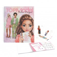 Top Model Cuaderno para Colorear
