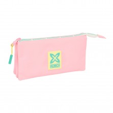 Estuche Triple Munich Rosa