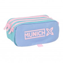Estuche Triple Colores Pastel Munich