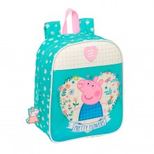 Mochila Guardería Flores Peppa Pig