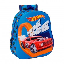 Mochila 3D Hot Wheels 27x10x33cm