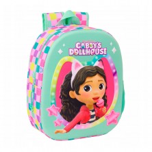 Mochila 3D Gabby's Dollhouse 27 x 10 x 33 cm