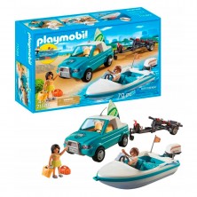 Playmobil Pick Up con Lancha 71589