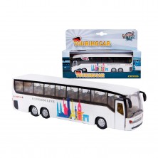 Autobús Pull Back Luz y Sonido 19 cm
