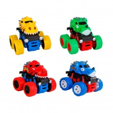 Vehículo Dinosaurio con Retrofricción 10 cm