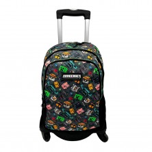 Mochila Minecraft con Carro 30x44cm