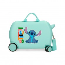 Maleta Infantil Azul Stitch