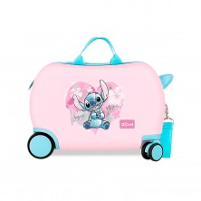 Maleta Infantil Rosa Stitch