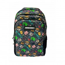 Mochila Grande Minecraft 44 x 30 cm