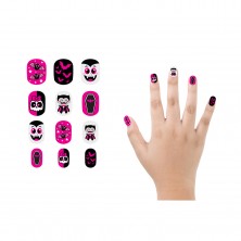 10 Uñas Postizas Vampiros