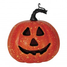 Calabaza Mediana con Luz 20 cm