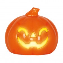 Calabaza Pequeña con Luz 10 cm