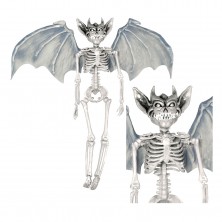 Esqueleto Vampiro Colgante con Alas 40 cm