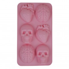 Molde Silicona con 6 Figuras