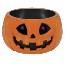 Bol Calabaza con Luz, Sonido y Movimiento