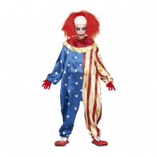 Disfraz Payaso Diabólico Talla 7-9 Años