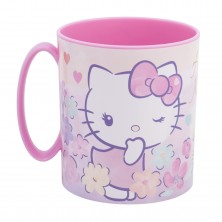 Taza Microondas Hello Kitty 390 ml