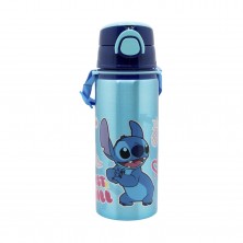 Botella Aluminio con Cuerda Stitch 730 ml