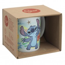 Taza Cerámica Stitch 325 ml en Caja