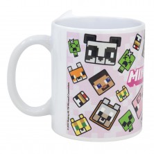 Taza Cerámica Minecraft 3D 325 ml