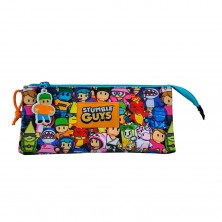 Estuche Triple Stumble Guys