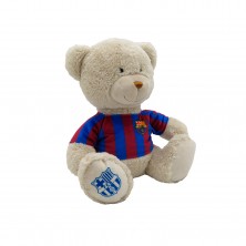 Peluche Osito con Camiseta Barça 35 cm