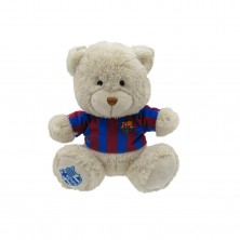 Peluche Osito con Camiseta Barça 20 cm