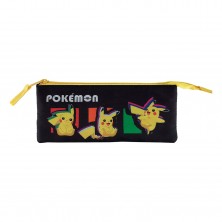 Estuche Triple Pokémon 21 cm