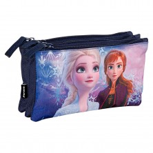Estuche Triple Frozen 22 cm