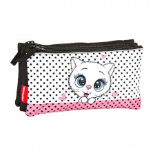Estuche Triple Gatito