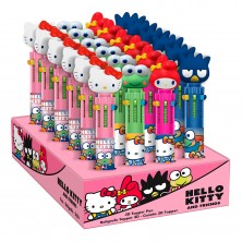 Bolígrafo Multicolor con Figura Hello Kitty Surtido