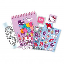 Maletín 3D con Papelería Hello Kitty