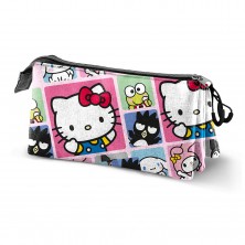 Estuche Triple Hello Kitty