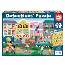 Puzle Ciudad Detective 50 Piezas