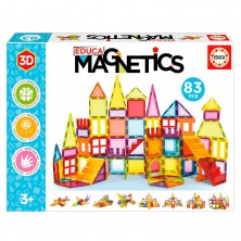 Juego Educativo de Construcción Magnético 83 Piezas
