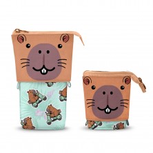 Estuche Tubular Vertical Capybara