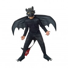 Disfraz Deluxe Toothless con Alas Talla M