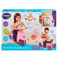 Mi Scooter de Paseo Rosa 2 en 1
