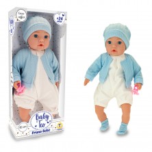 Muñeco Bebé Azul 40 cm