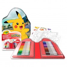 Maletín Pokémon Rotuladores y Accesorios