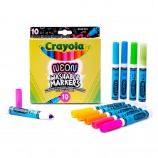 Set 10 Rotuladores Colores Neón