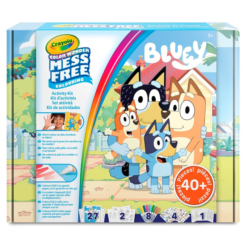 Color Wonder Super Set Bluey de Crayola
