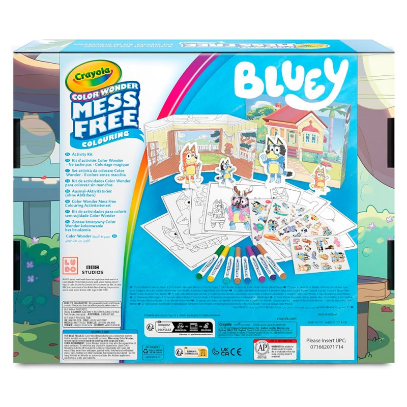 Color Wonder Super Set Bluey de Crayola