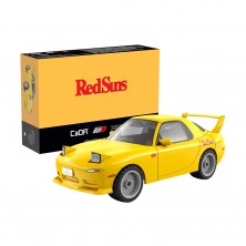 Construcción Coche Mazda RX7 Amarillo 66 Piezas
