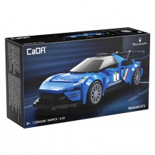 Construcción Coche Maserati GT2 Azul 240 Piezas
