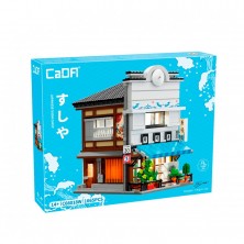 Construcción Restaurante Sushi 1665 Piezas