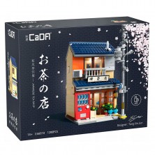 Construcción Tea Shop Japonés 1200 Piezas