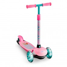 Patinete 3 Ruedas con Luz Barbie