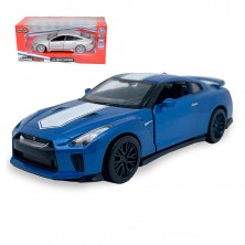 Coche Nissan GT-R con Pullback
