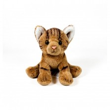 Peluche Gato Marrón Sentado